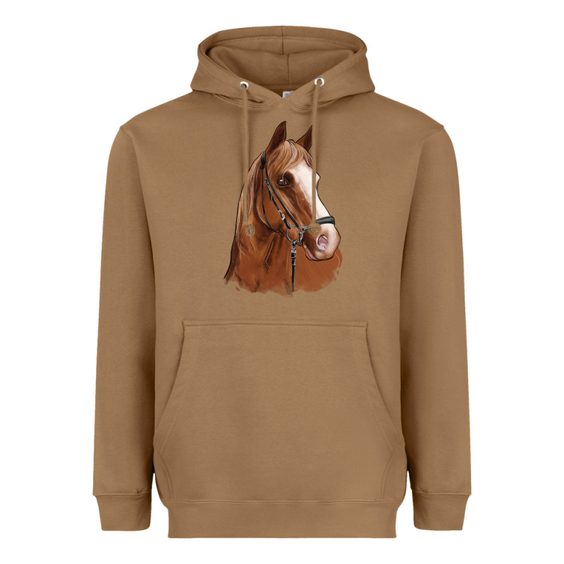 Horse Portrait Heavyweight Hoodie by Artiststas | Teevron