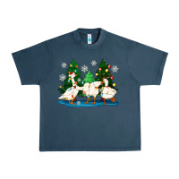 Midnight Navy christmas duck Urban Heavy Tee - Zillion Design Studio