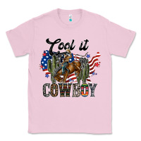 Bubblegum Pink cool it cowboy Classic Tee - SublimationCraftShop