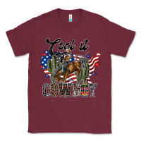 Burgundy cool it cowboy Classic Tee - SublimationCraftShop
