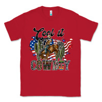 Red cool it cowboy Classic Tee - SublimationCraftShop