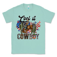 Seafoam cool it cowboy Classic Tee - SublimationCraftShop