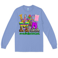 Colony Blue mardi gras ma medical assistant Long Sleeve Tee - AdoDesignShop