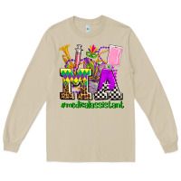 Mushroom mardi gras ma medical assistant Long Sleeve Tee - AdoDesignShop