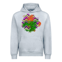 Heather Grey halloween patch Urban Hoodie - BundleAndBundleShop