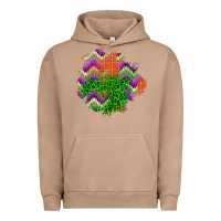 Pigment Burro halloween patch Urban Hoodie - BundleAndBundleShop
