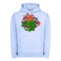 Pigment Grape Ice halloween patch Urban Hoodie - BundleAndBundleShop