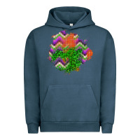 Pigment Midnight Navy halloween patch Urban Hoodie - BundleAndBundleShop