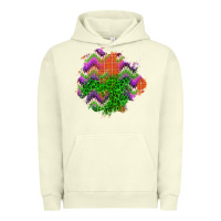 Pigment Pistachio halloween patch Urban Hoodie - BundleAndBundleShop