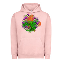 Pigment Salmon halloween patch Urban Hoodie - BundleAndBundleShop
