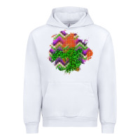 White halloween patch Urban Hoodie - BundleAndBundleShop