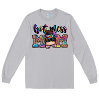 Moon Dust hot mess mom messy bun Long Sleeve Tee - Zillion Design Studio