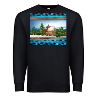 Black christmas cookie jar Premium Sweatshirt - Jasminsmagicworld
