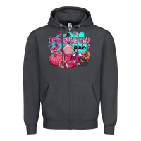 Smoke in october we wear pink american football Zipper Hoodie - AdoDesignShop
