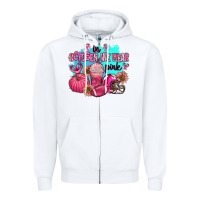 White in october we wear pink american football Zipper Hoodie - AdoDesignShop