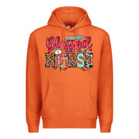 Carrot blessed nurse Premium Hoodie - NancyCooperArtShop