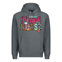 Rock blessed nurse Premium Hoodie - NancyCooperArtShop