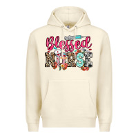 Sandshell blessed nurse Premium Hoodie - NancyCooperArtShop