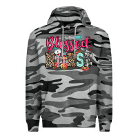 Slate Camo blessed nurse Premium Hoodie - NancyCooperArtShop