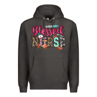 Smoke blessed nurse Premium Hoodie - NancyCooperArtShop