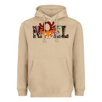 Mushroom noel reindeer Heavyweight Hoodie - AdoDesignShop