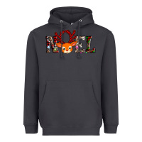 Smoke noel reindeer Heavyweight Hoodie - AdoDesignShop