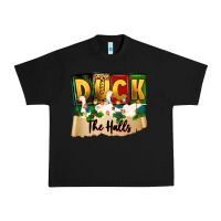 Black christmas duck the halls Urban Heavy Tee - Zillion Design Studio