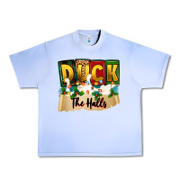 Christmas Duck The Halls Urban Heavy Tee | Teevron