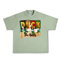 Oil Green christmas duck the halls Urban Heavy Tee - Zillion Design Studio