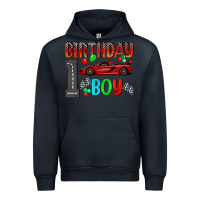 Navy birthday boy 1 Urban Hoodie - BundleAndBundleShop