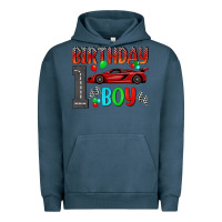 Pigment Midnight Navy birthday boy 1 Urban Hoodie - BundleAndBundleShop