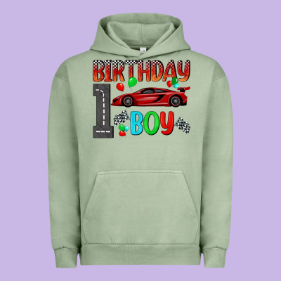 Birthday Boy 1 Urban Hoodie Designed By Bundleandbundleshop