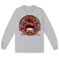 Moon Dust hot mom summer messy bun Long Sleeve Tee - Zillion Design Studio