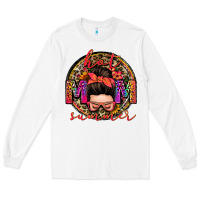 White hot mom summer messy bun Long Sleeve Tee - Zillion Design Studio