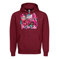 Burgundy cheer for the cure Zipper Hoodie - AdoDesignShop