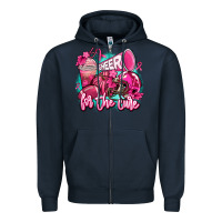 Navy cheer for the cure Zipper Hoodie - AdoDesignShop