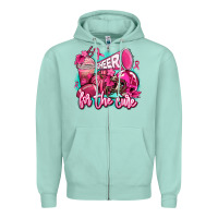 Seafoam cheer for the cure Zipper Hoodie - AdoDesignShop