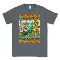Charcoal Heather living on lake time air freshener Classic Tee - HRA Design Shop