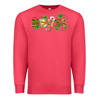 Cardinal st patricks day nurse Premium Sweatshirt - BarkalooDesign