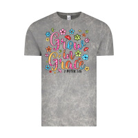 Cloud Rock grow in grace Vintage Tee - texasbilliewilder