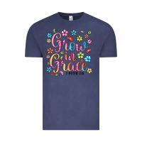 Vintage Denim grow in grace Vintage Tee - texasbilliewilder