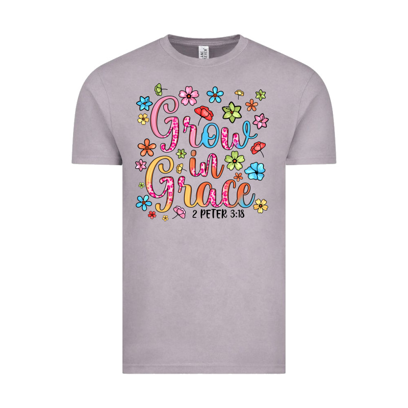 Grow In Grace Vintage Tee by texasbilliewilder | Teevron
