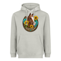 Moon Dust western horseshoe horse sunflowers gemstone Heavyweight Hoodie - Artiststas