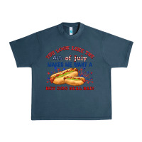 Midnight Navy dog real bad billie wilder Urban Heavy Tee - texasbilliewilder
