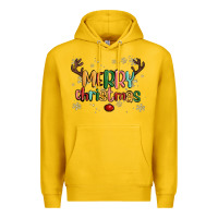 Lemon merry christmas raindeerr Premium Hoodie - MaliasSmallBusiness