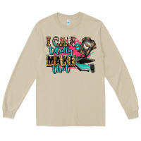 Mushroom i can totally make that Long Sleeve Tee - Zillion Design Studio