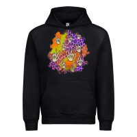 Black halloween patch Urban Hoodie - BundleAndBundleShop