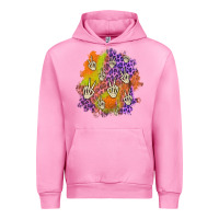 Fuchsia Pink halloween patch Urban Hoodie - BundleAndBundleShop