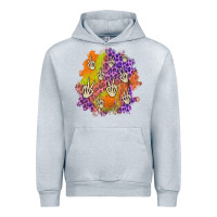 Heather Grey halloween patch Urban Hoodie - BundleAndBundleShop