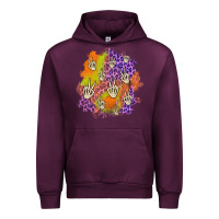 Mauve Wine halloween patch Urban Hoodie - BundleAndBundleShop